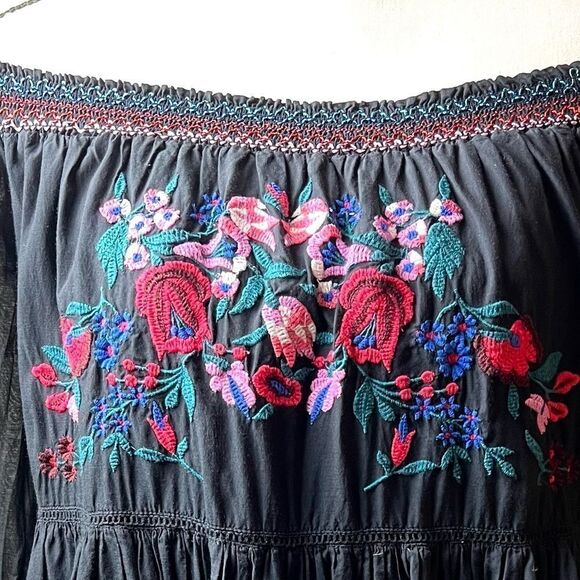 Free People Sunbeams Floral Embroidered Mini Dress - Picture 6 of 11